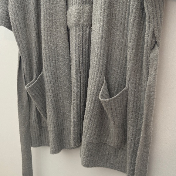 Barefoot Dreams Cozychic Lite Ribbed Belted Kimono Cardigan - Picture 5 of 9